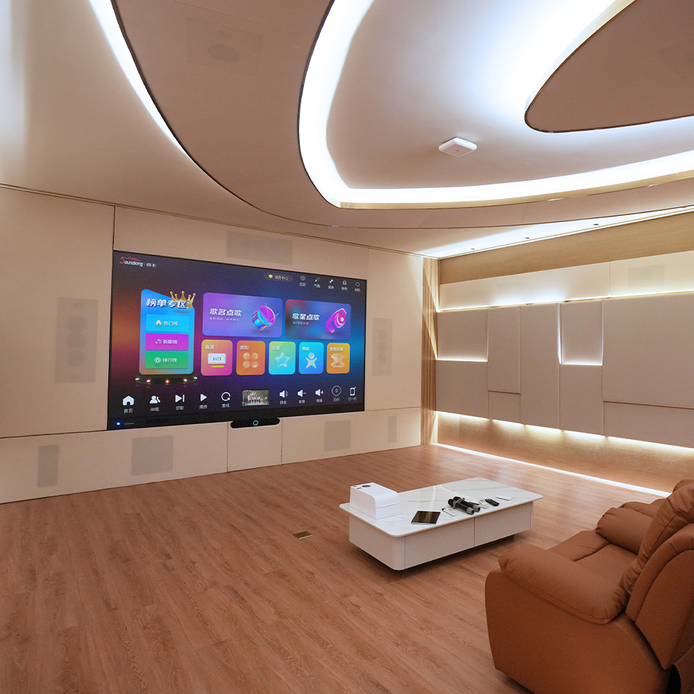 隐藏式沉浸声影音娱乐中心
